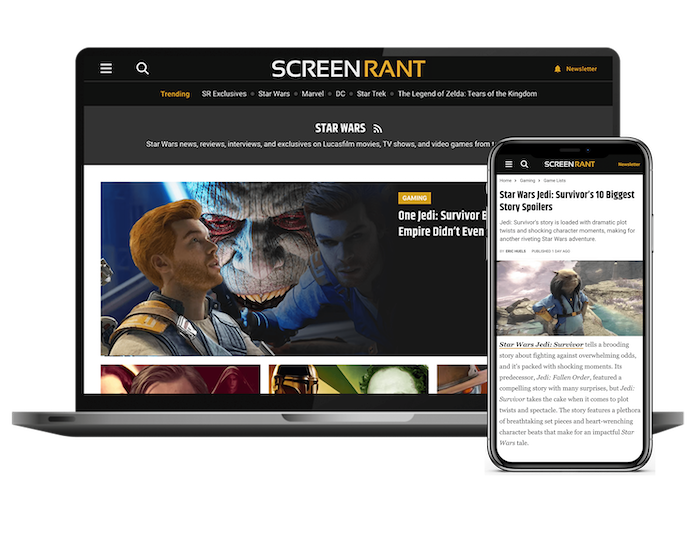 ScreenRant website